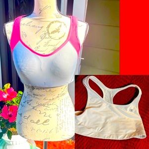 Two sports bras, champion & danskin